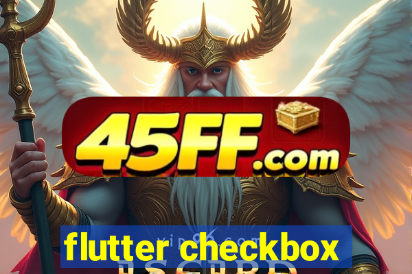 flutter checkbox